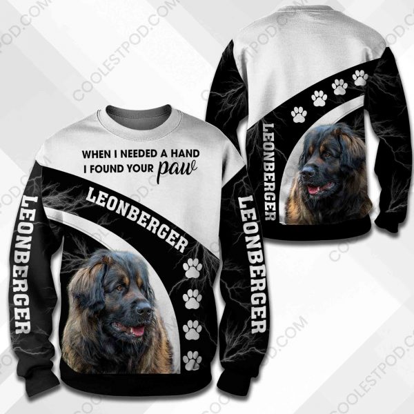 Leonberger - When I Needed A Hand I Found Your Paw - 0489