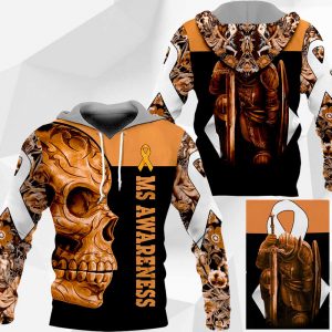 Skull Multiple Sclerosis Awareness 1504 BI-120220