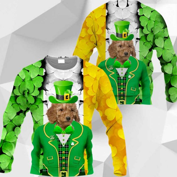 Poodle - 3D All Over Printed Patrick Day - 020120