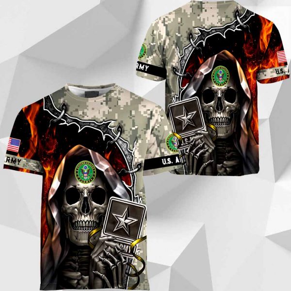 U.S. Army Camo Skull 2511 HA040320