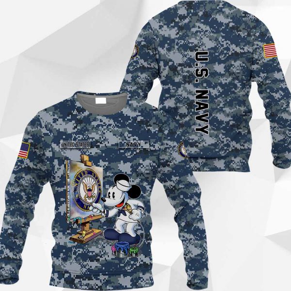 U.S. Navy - Mickey Sailor Painting PH260220