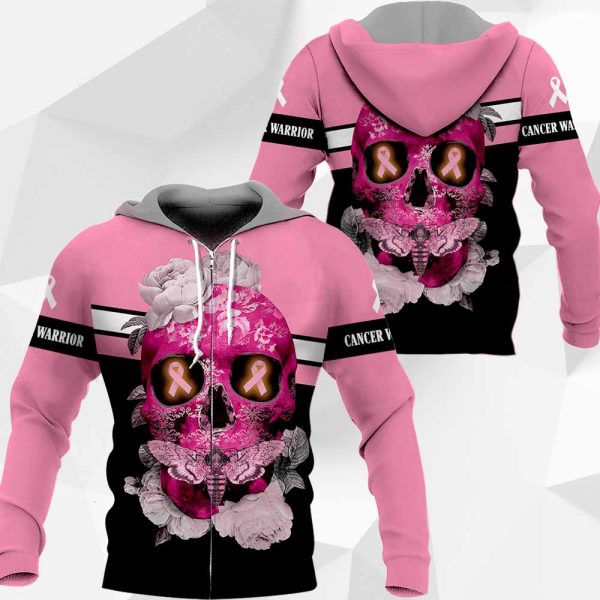 Skull Flower Breast Cancer1504 BI-210220