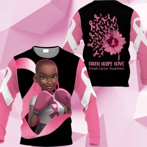Breast Cancer Awareness Faith Hope Love 1504 BI-110220