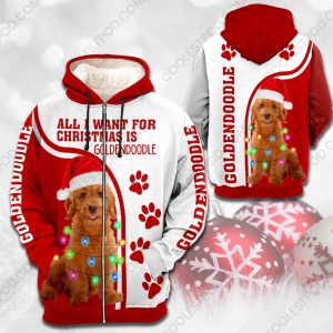 Goldendoodle - Christmas All I Want For Christmas - 1809