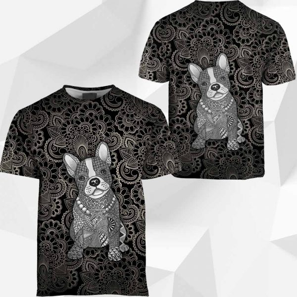 Boston Terrier Tattoos M0402 PH240220