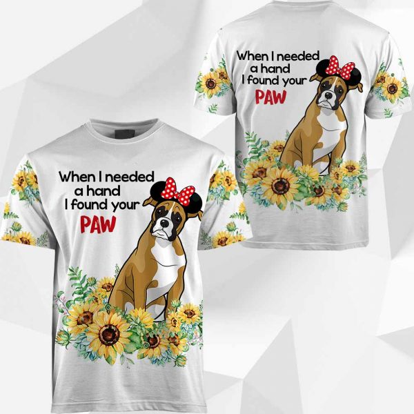 Boxer Sunflower 3D PH 050320