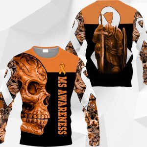 Skull Multiple Sclerosis Awareness 1504 BI-120220