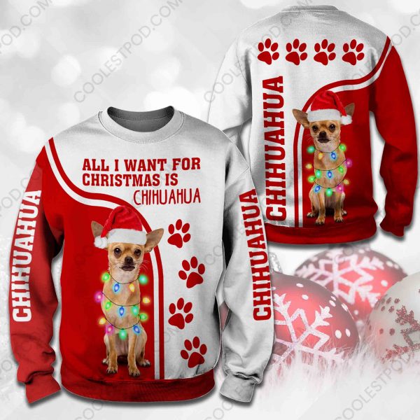 Chihuahua - Christmas All I Want For Christmas - 1809