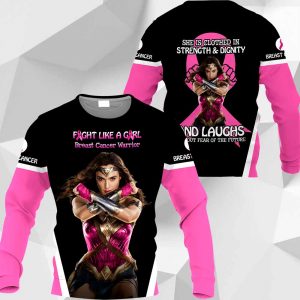 Breast Cancer Wonder Woman Fight Like A Girl 2511 HA110220