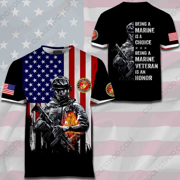 U.S. Marine - Being A Marine Is A Choice-1001-191019