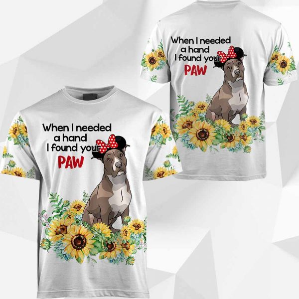 Pit Bull Sunflower 3D PH 050320