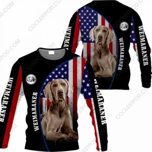 Weimaraner Flag All Over Printed - M0402 - 020120