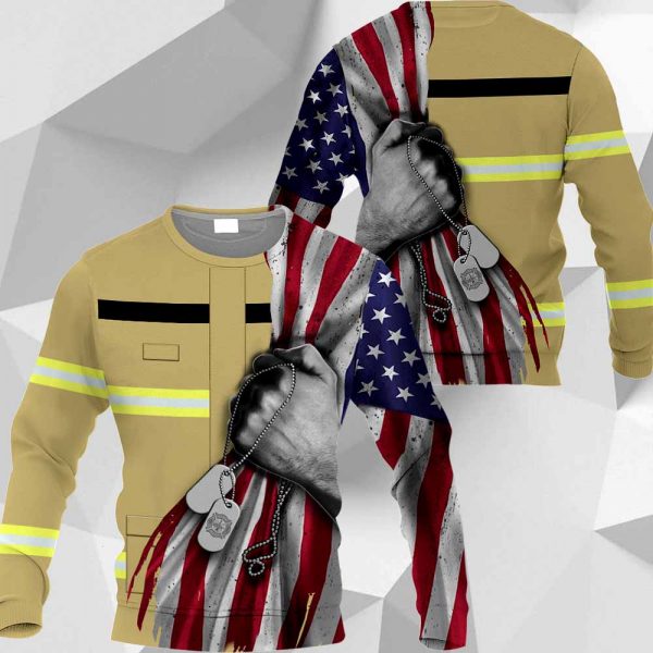 Firefighter American Flag 1001 HU240220