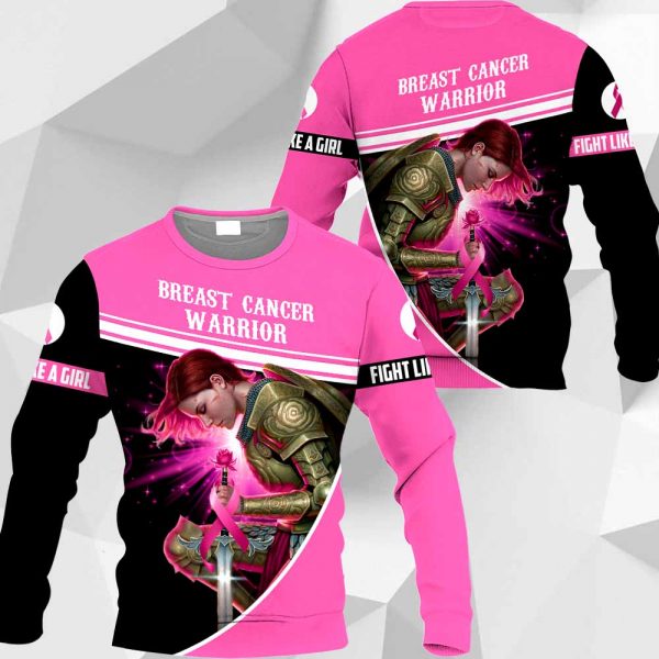 Breast Cancer Woman Warrior Fight Like A Girl 2511 HA170220