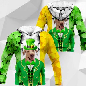 Golden Retriever - 3D All Over Printed Patrick Day - 020120