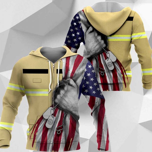 Firefighter American Flag 1001 HU240220