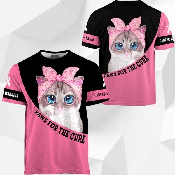Breast Cancer Awareness Paws For The Cure 1504 BI-140220
