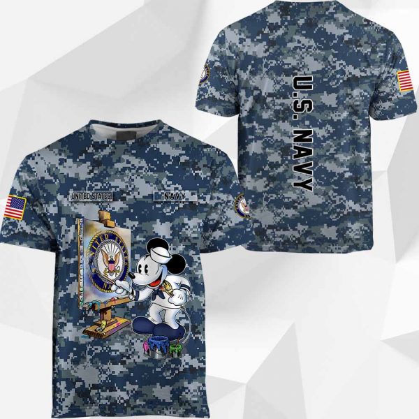 U.S. Navy - Mickey Sailor Painting PH260220