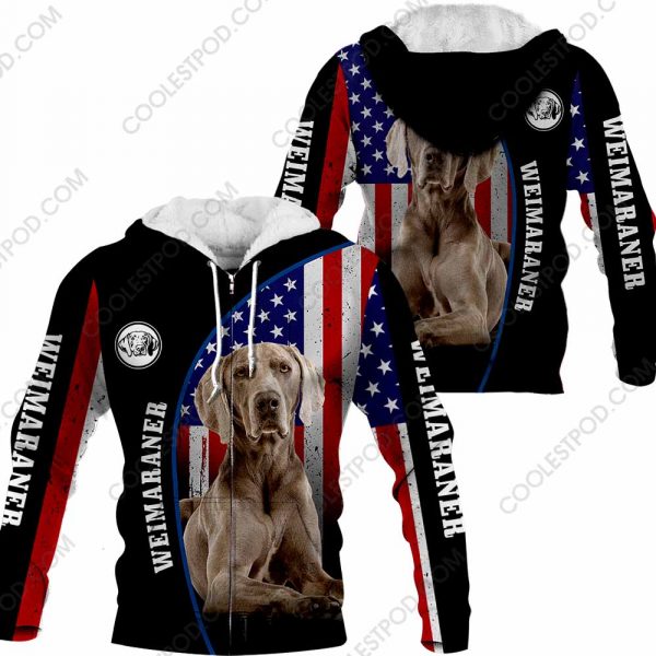 Weimaraner Flag All Over Printed - M0402 - 020120