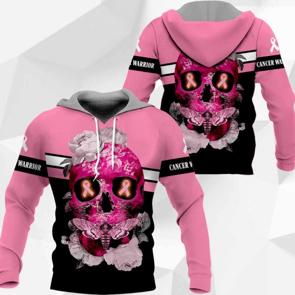 Skull Flower Breast Cancer1504 BI-210220