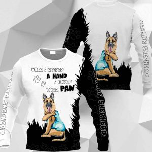 German Shepherd When I Needed A Hand I Found Your Paw-0489-HU180220