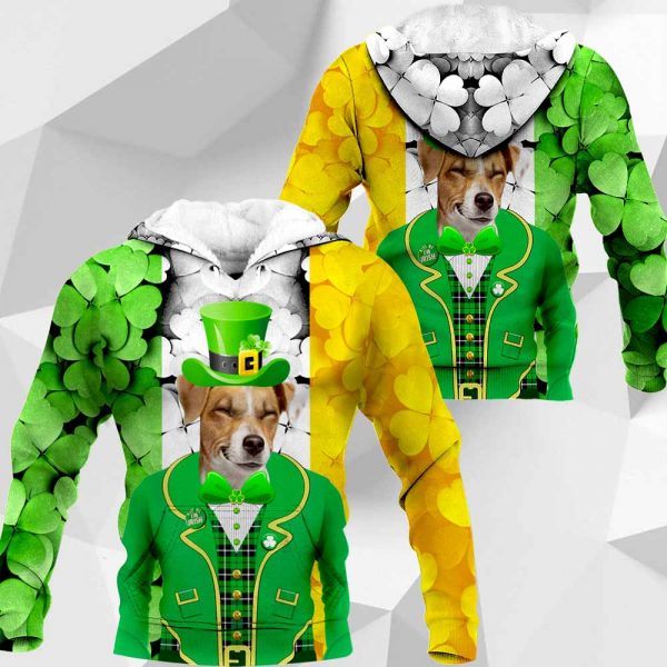 Jack Russell - 3D All Over Printed Patrick Day - 020120