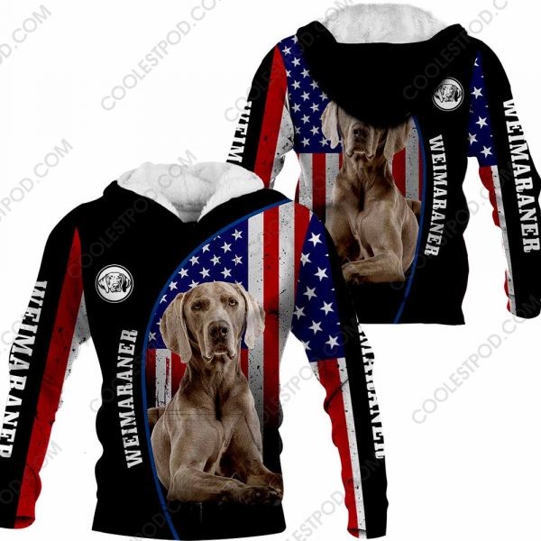 Weimaraner Flag All Over Printed - M0402 - 020120