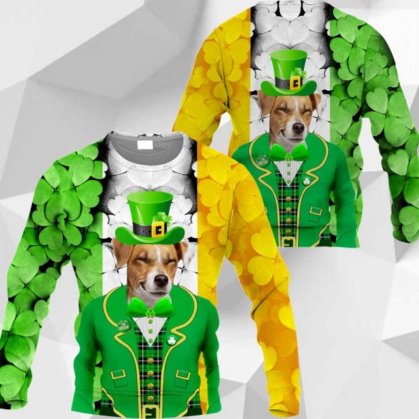 Jack Russell - 3D All Over Printed Patrick Day - 020120