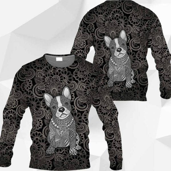 Boston Terrier Tattoos M0402 PH240220