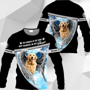 Golden Retriever No Longer At My Side But Always In My Heart 2511 HA240220